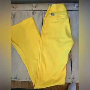 Yellow Active High-Waist Leggings - Unbranded